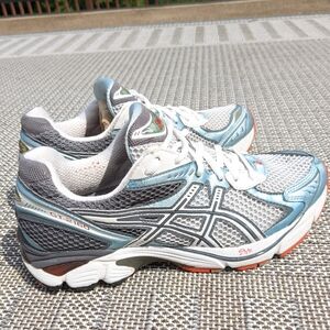 Asics Women's Athletic Shoes - Gray and Blue